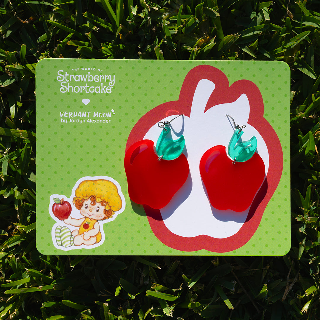 Apple Dumplin Earrings — Strawberry Shortcake Collection