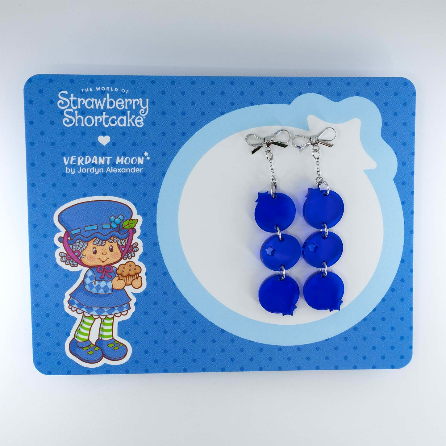 Blueberry Muffin Earrings — Strawberry Shortcake Collection