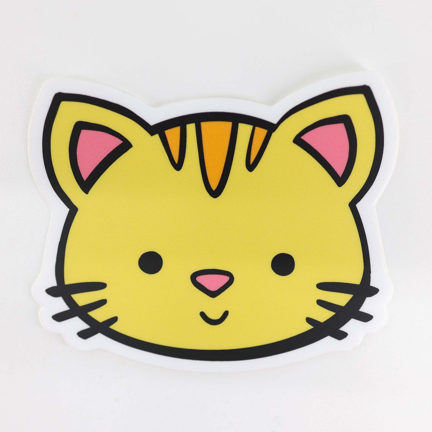 Yellow Cat — Vinyl Sticker