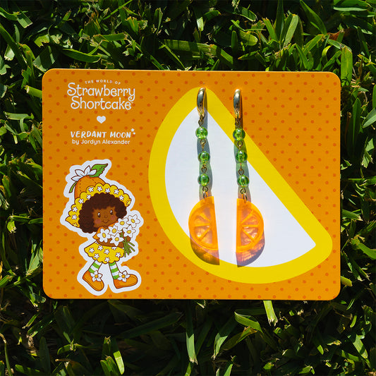 Orange Blossom Earrings — Strawberry Shortcake Collection