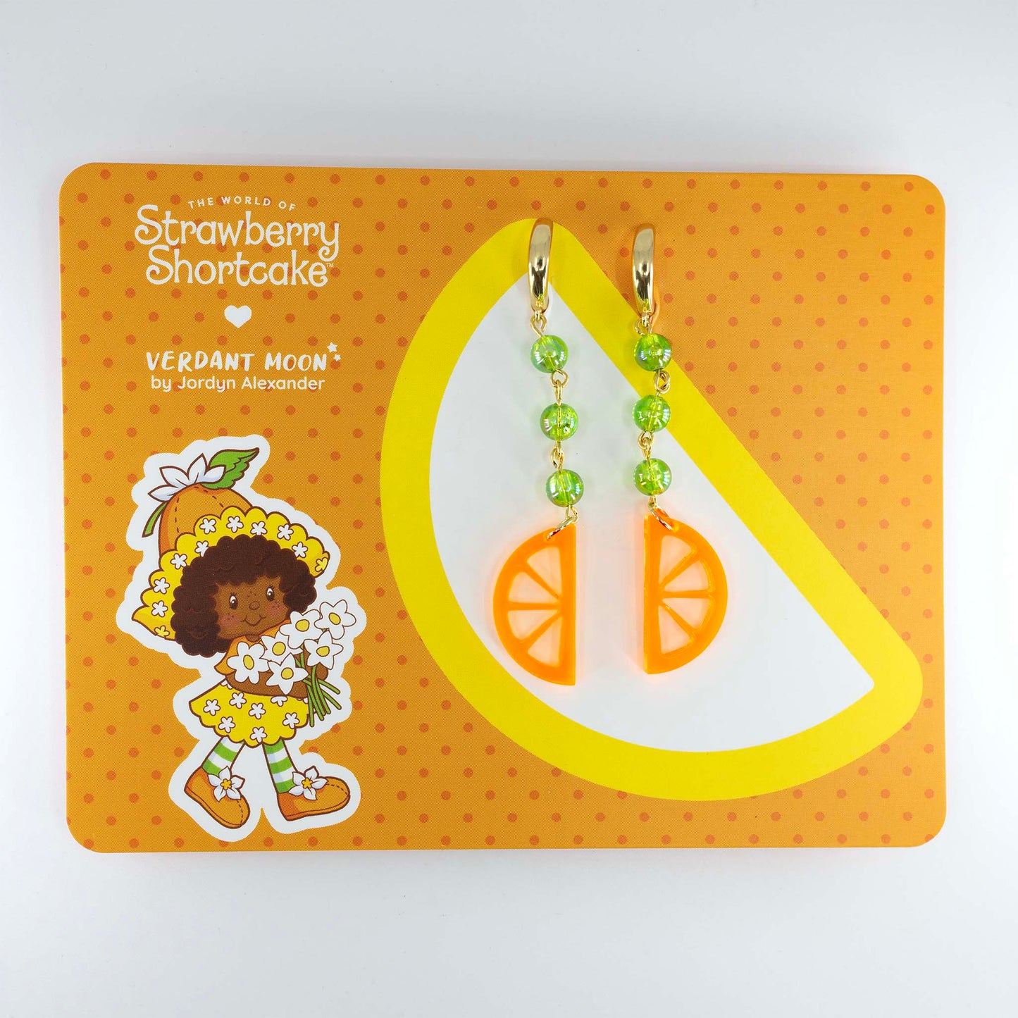 Orange Blossom Earrings — Strawberry Shortcake Collection