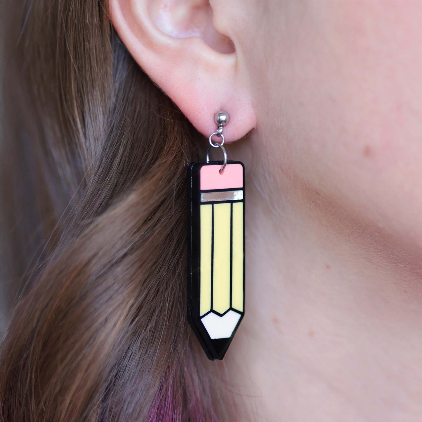 Pencils - Acrylic Earrings