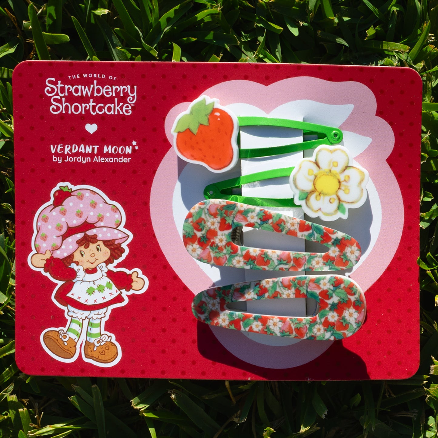 Strawberry Shortcake Hair Clips — Strawberry Shortcake Collection