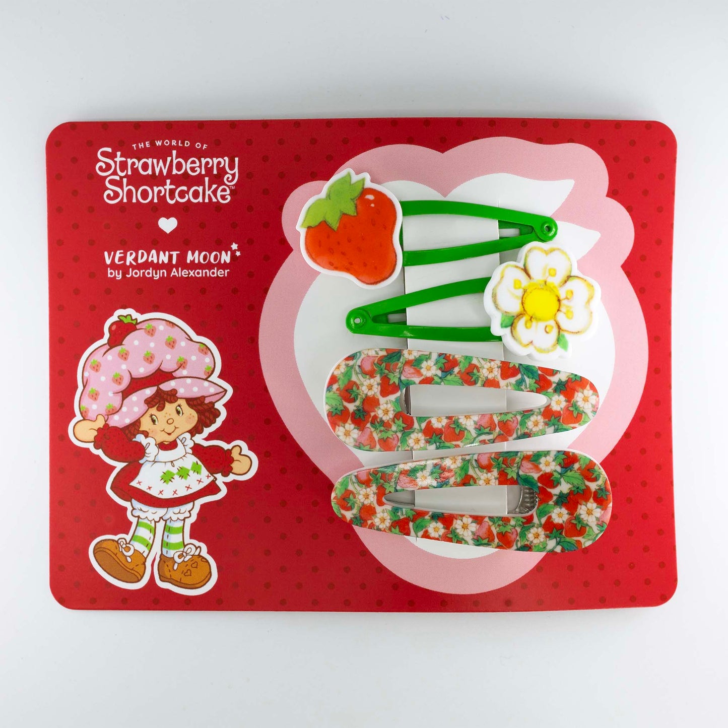 Strawberry Shortcake Hair Clips — Strawberry Shortcake Collection