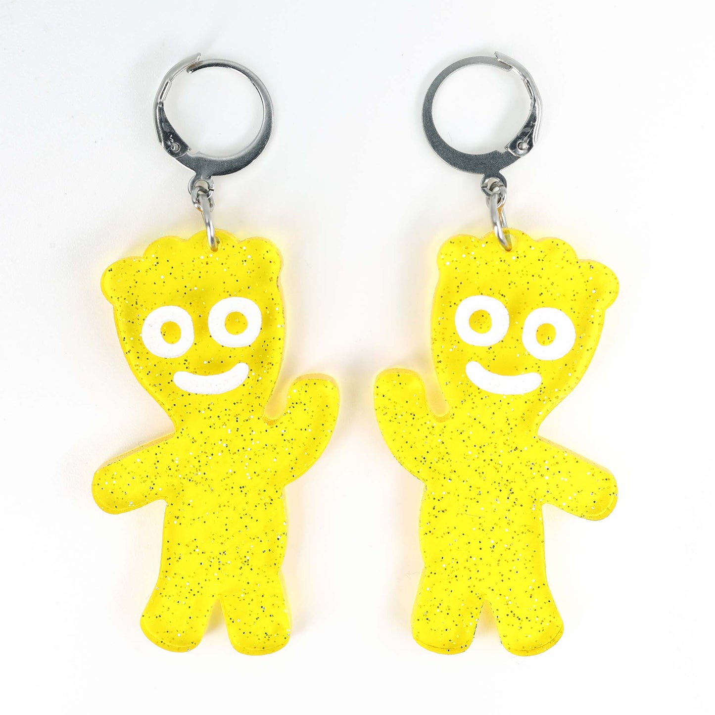 Sour Patch Kid Earrings - Red, Yellow, Green, Blue